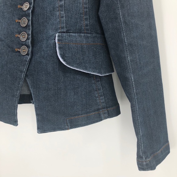 Zara | Fitted Denim Jacket - Picture 3 of 11